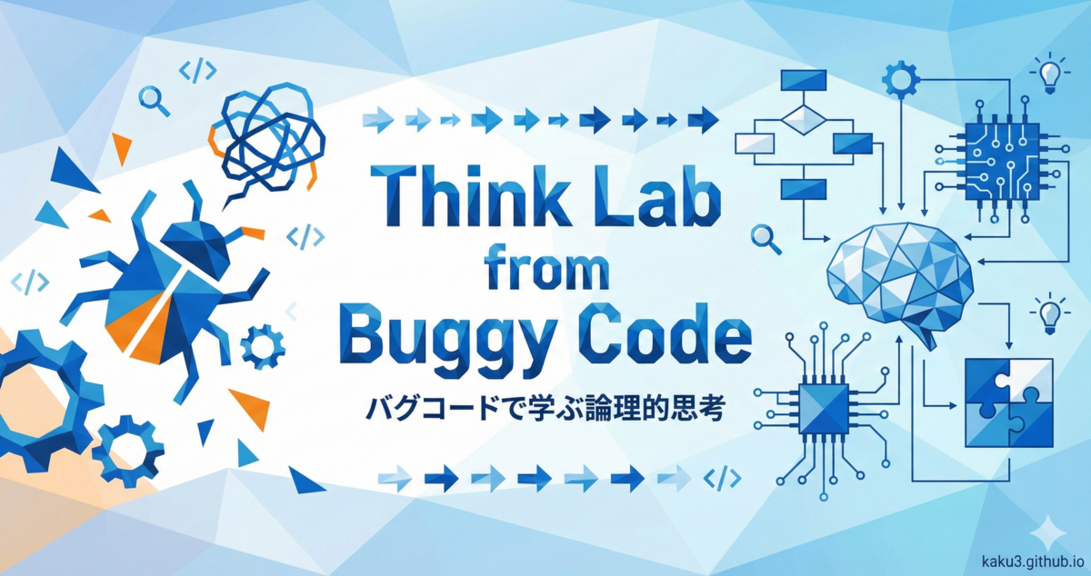 ThinkLab — バグコードで学ぶ論理的思考
